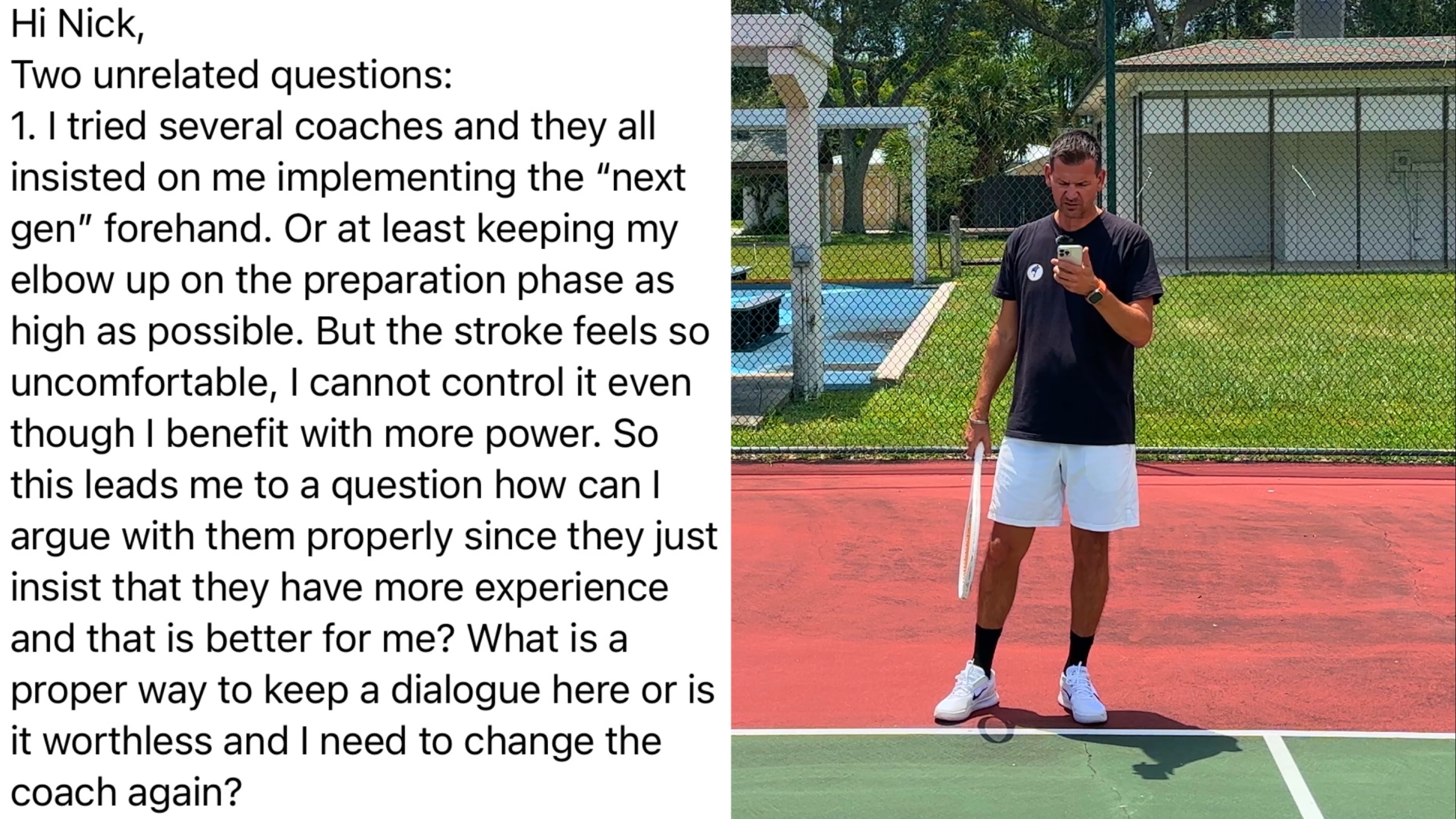 July 2023 Q&A | Copy Next-Gen Forehand | Easter FH Grip For Forehand Volley?