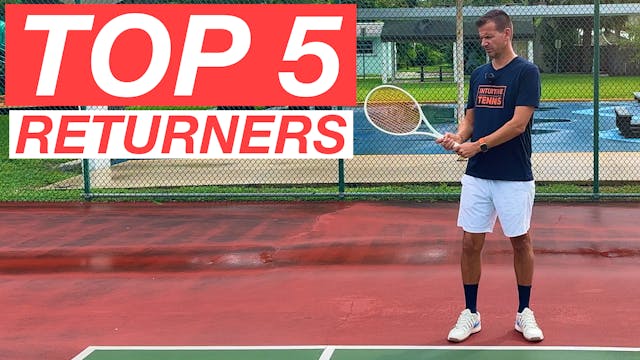 Top 5 Greatest Returners of Serve in ...