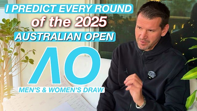 2025 Men's & Women's Australian Open ...