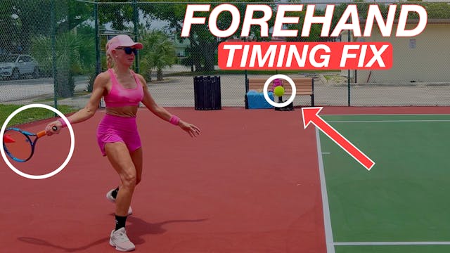 Forehand Timing Progressions