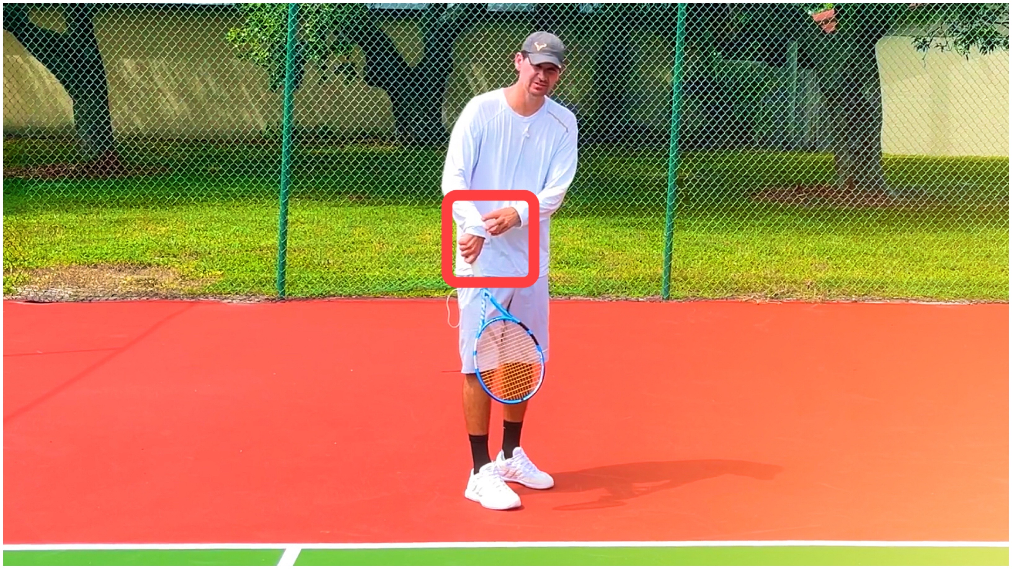 Wristy Slice Backhand