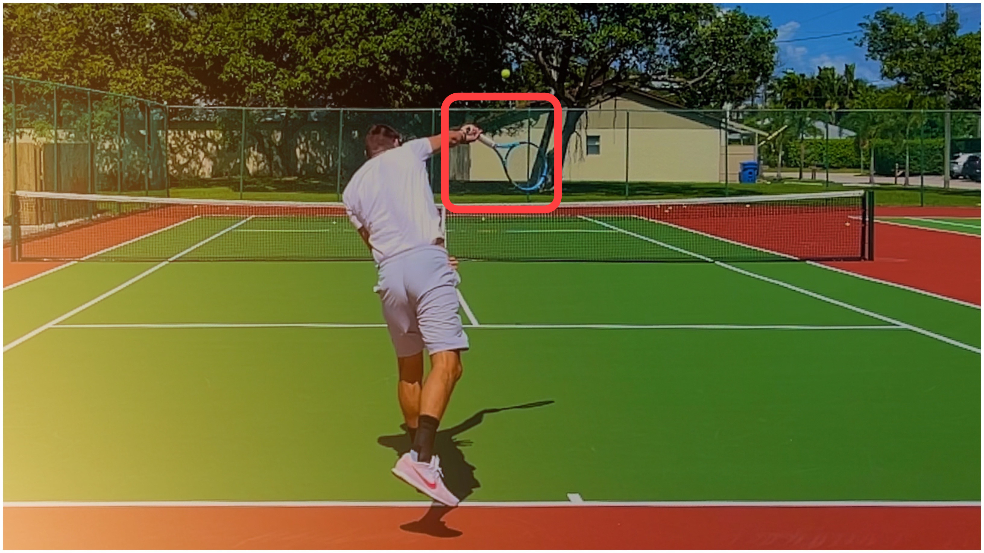 Serve Swing Path