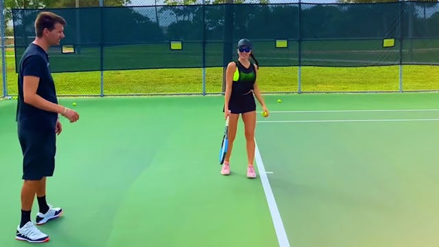 Serve Power Lesson with Anna