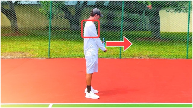 One-Handed Backhand Rotation