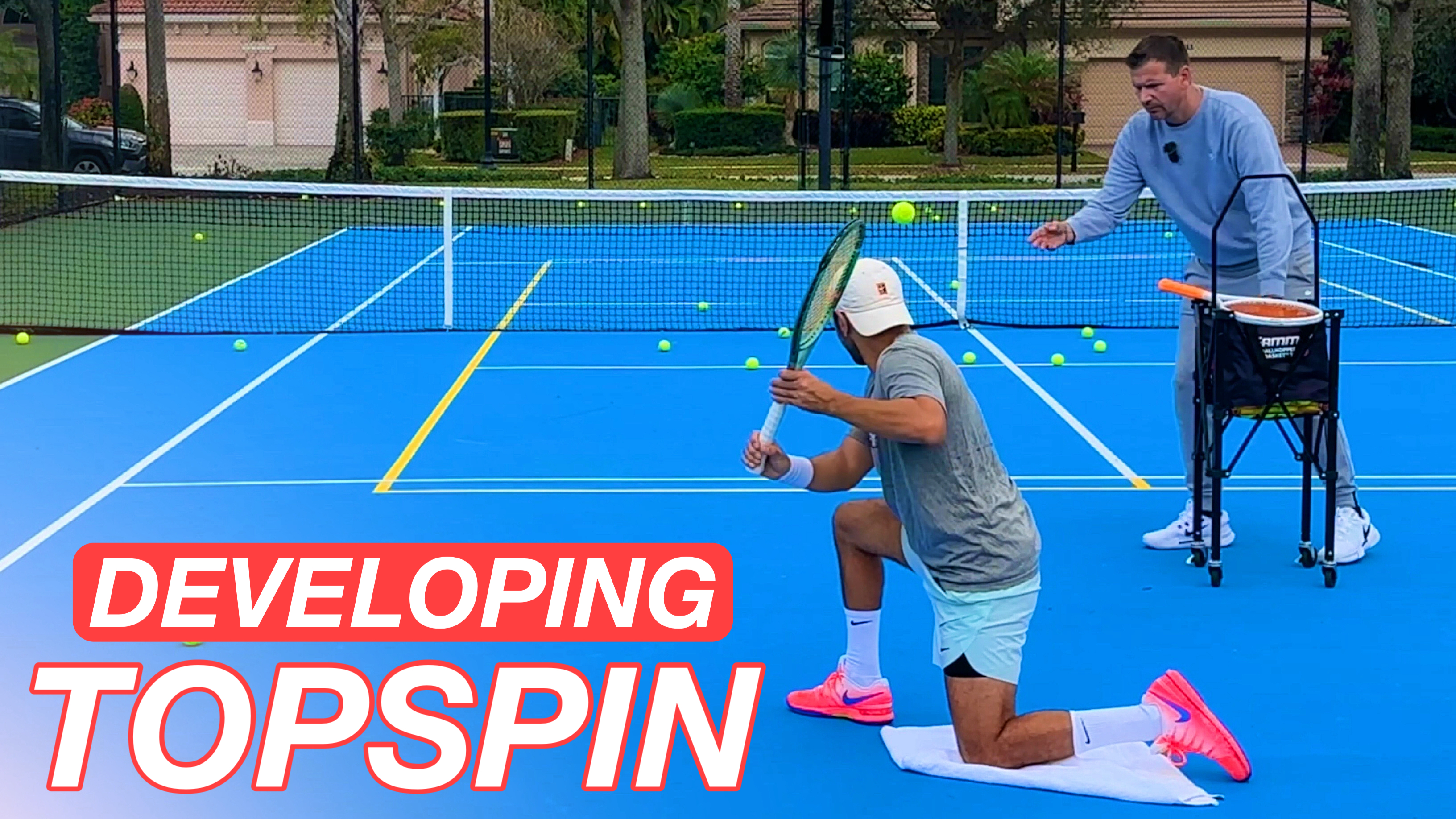 Developing Heavy Topspin on Shamir's One-Handed Backhand