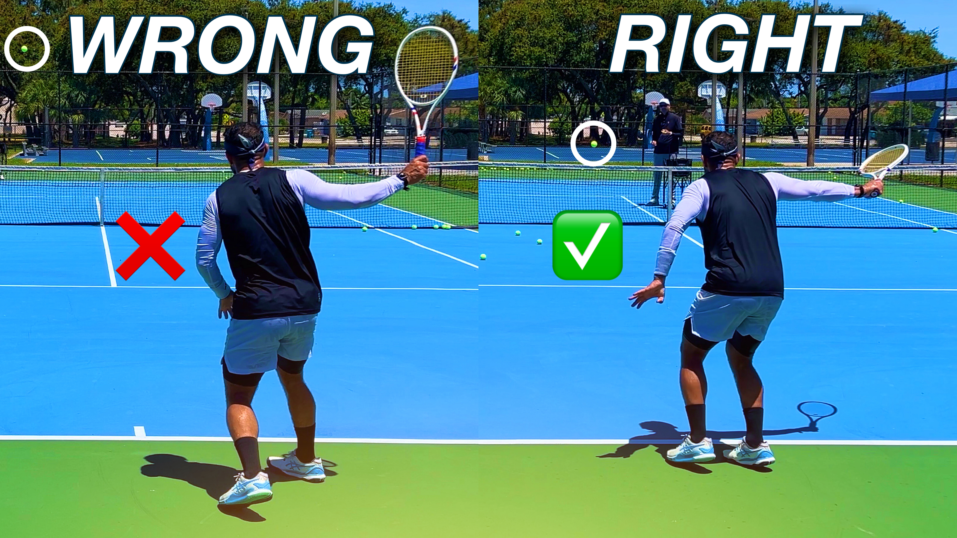 How to STOP Hitting Floating Slice Backhands
