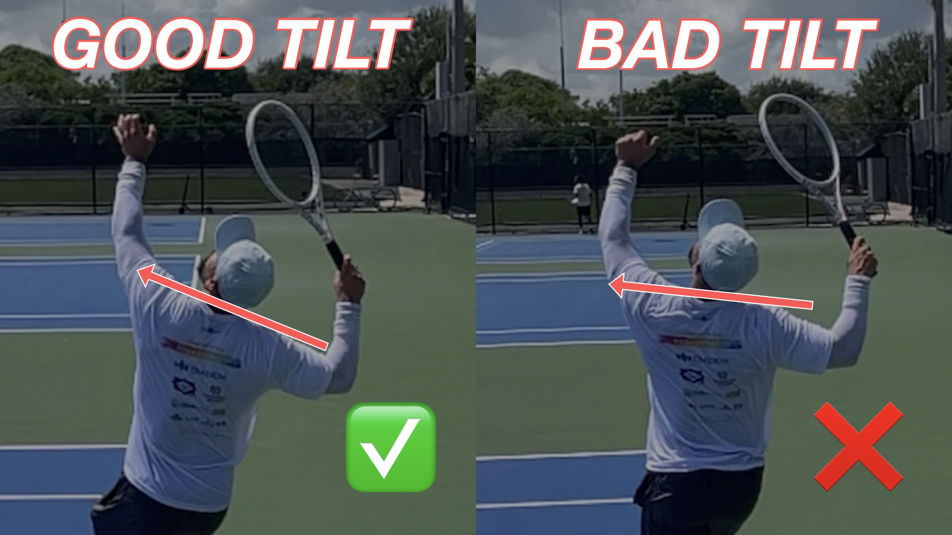 Tilt, Toss & Rotation Adjustment | Second Serve Lesson