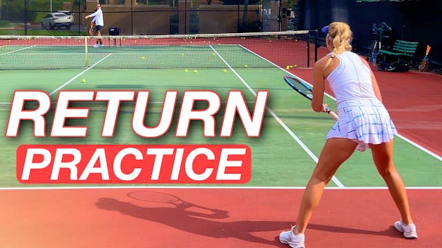 Return of Serve Practice