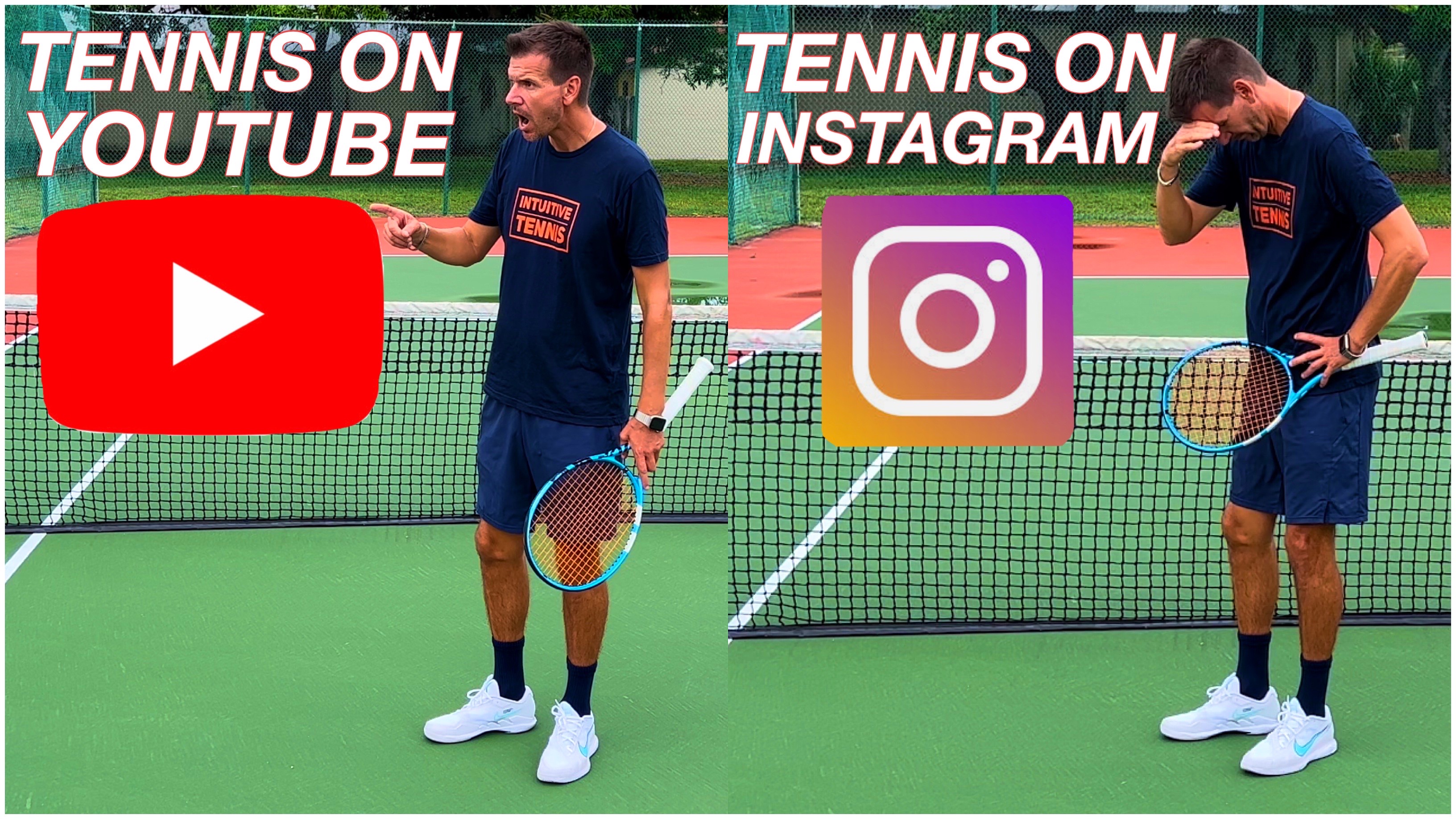 Instagram vs YouTube | What's Better for Learning Tennis