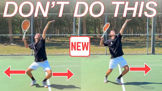 How to Bend Your Knees on the Serve