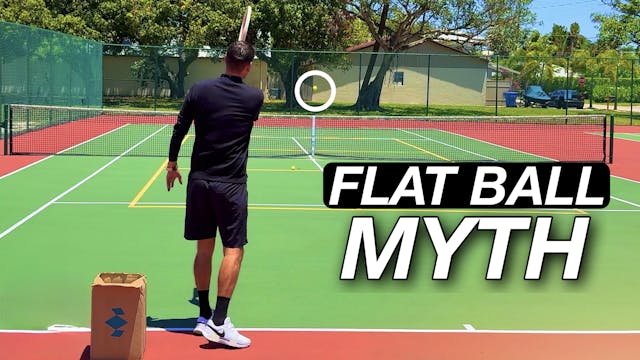 Flat vs Topspin | The Real Meaning Be...