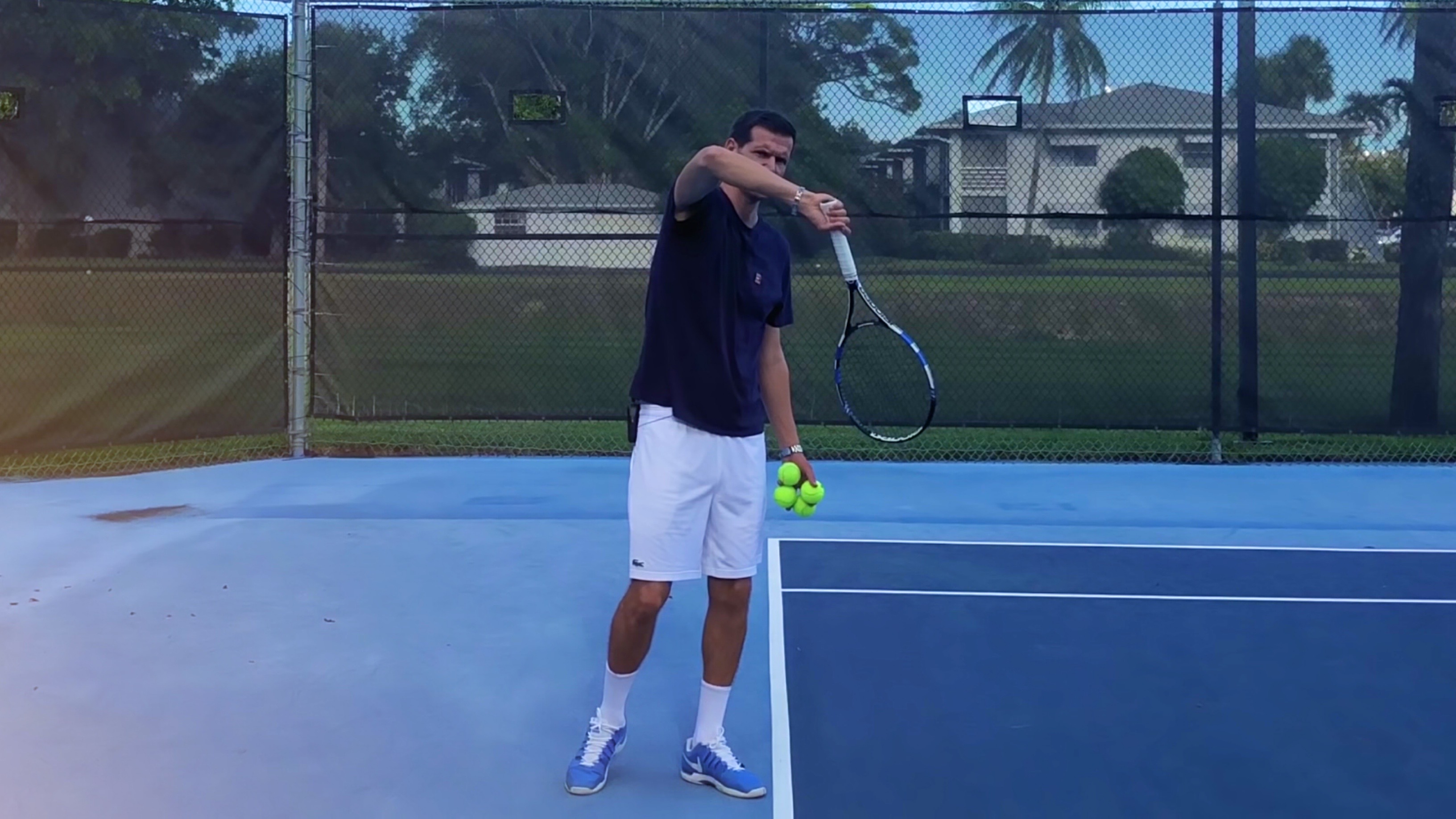 How to Hit a Flat Serve?