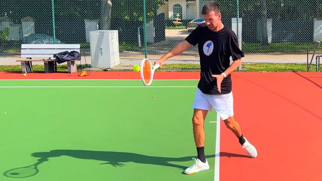 Role of the Wrist One-Handed Backhand
