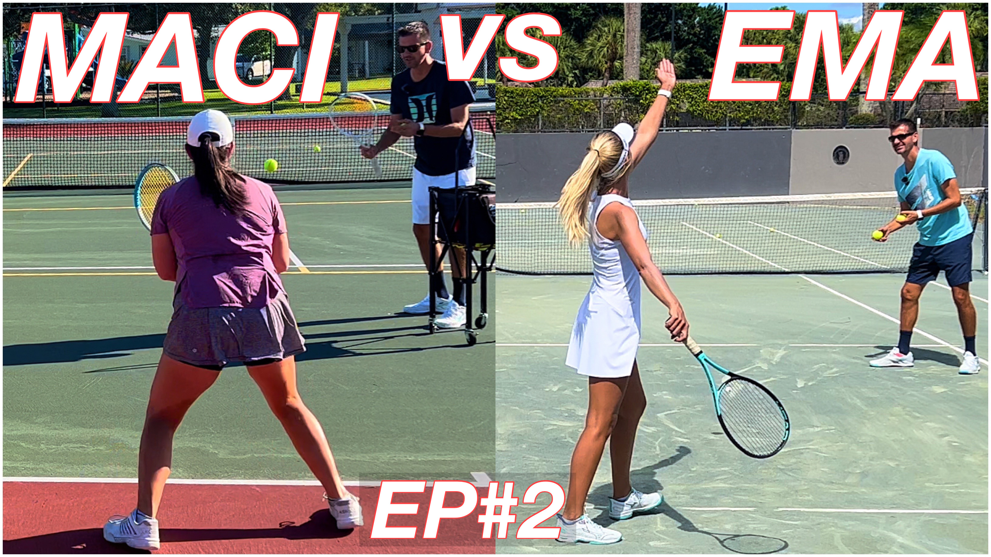 Maci vs Ema EP#2 Training Hard