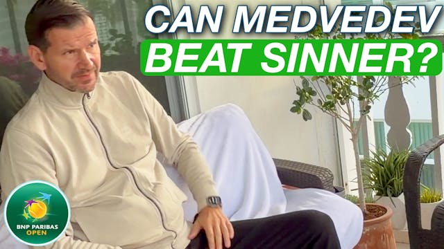 Sinner vs Medvedev 2026 Indian Wells ...