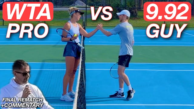 Ema (WTA 568) vs Andrée (9.92 UTR) | ...