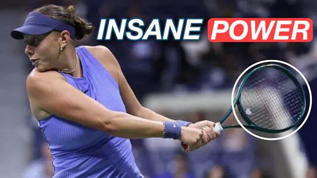 Amanda Anisimova Two-Handed Backhand ...