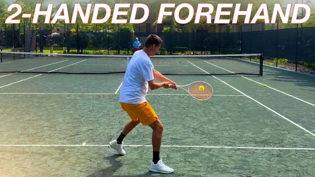 How to Hit a Two-Handed Forehand