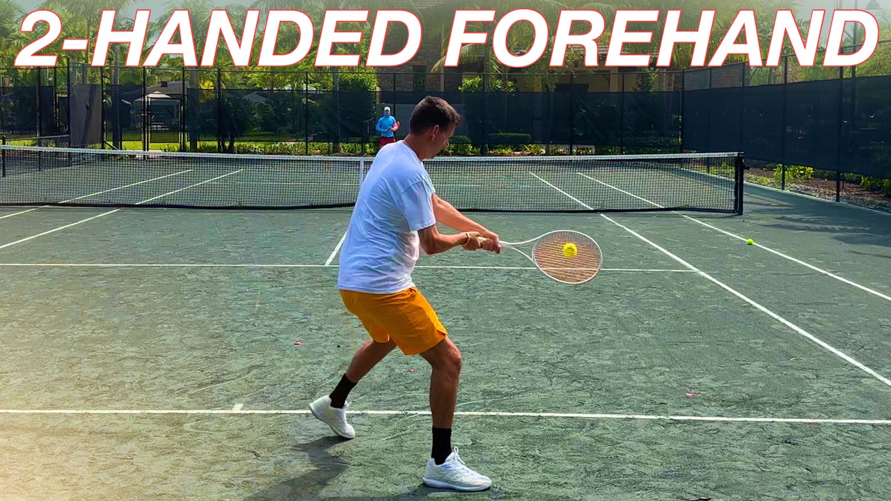 How to Hit a TwoHanded Forehand Released YouTube Videos Intuitive