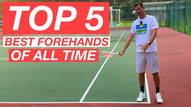 Top 5 Greatest Forehands in Tennis Hi...