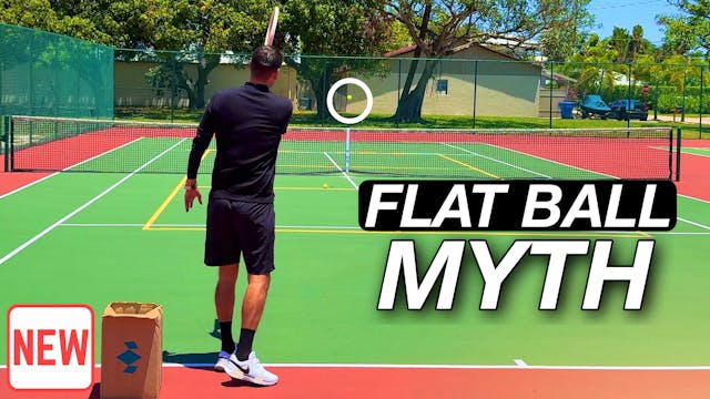 Flat vs Topspin | The Real Meaning Be...