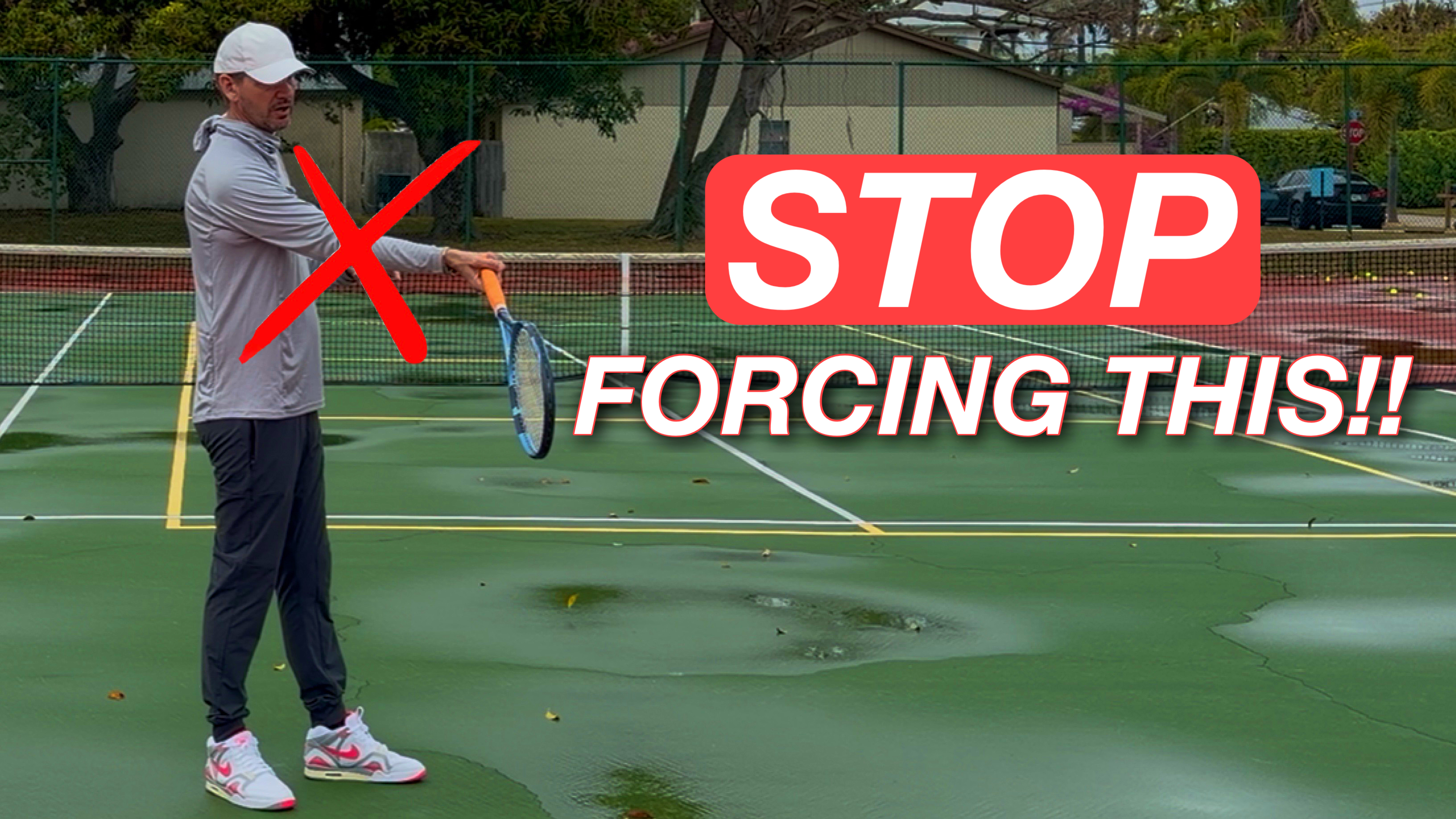 DO NOT try to Extend Your Arm if You Have a BENT ARM Forehand