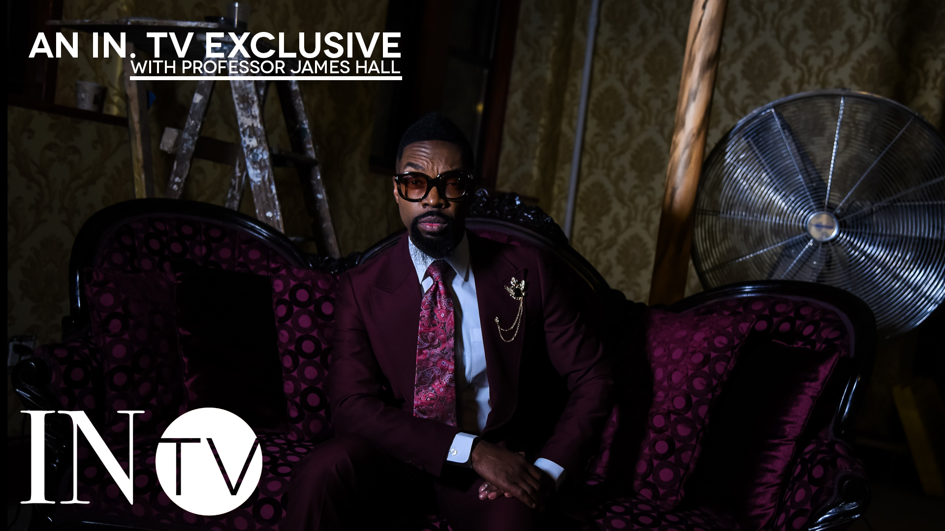 James Hall with Miss Ericka J.