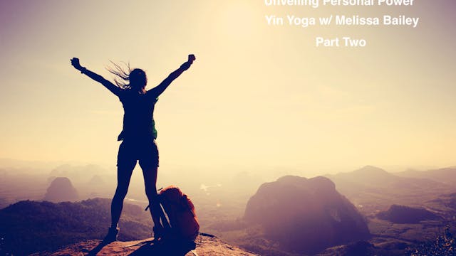 Strengthening our Foundation- Yin Yog...