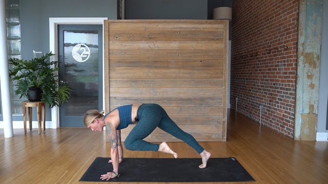 Flow to One Legged Crow- Vinyasa Yoga...