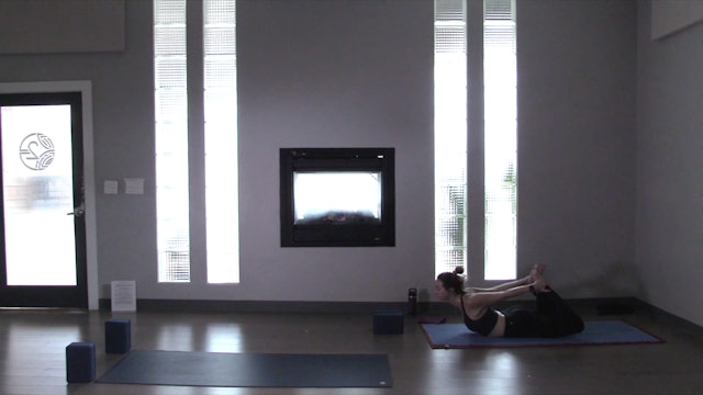 Dhanurasana Play- Vinyasa Yoga w/ Erin E. (Level 2)