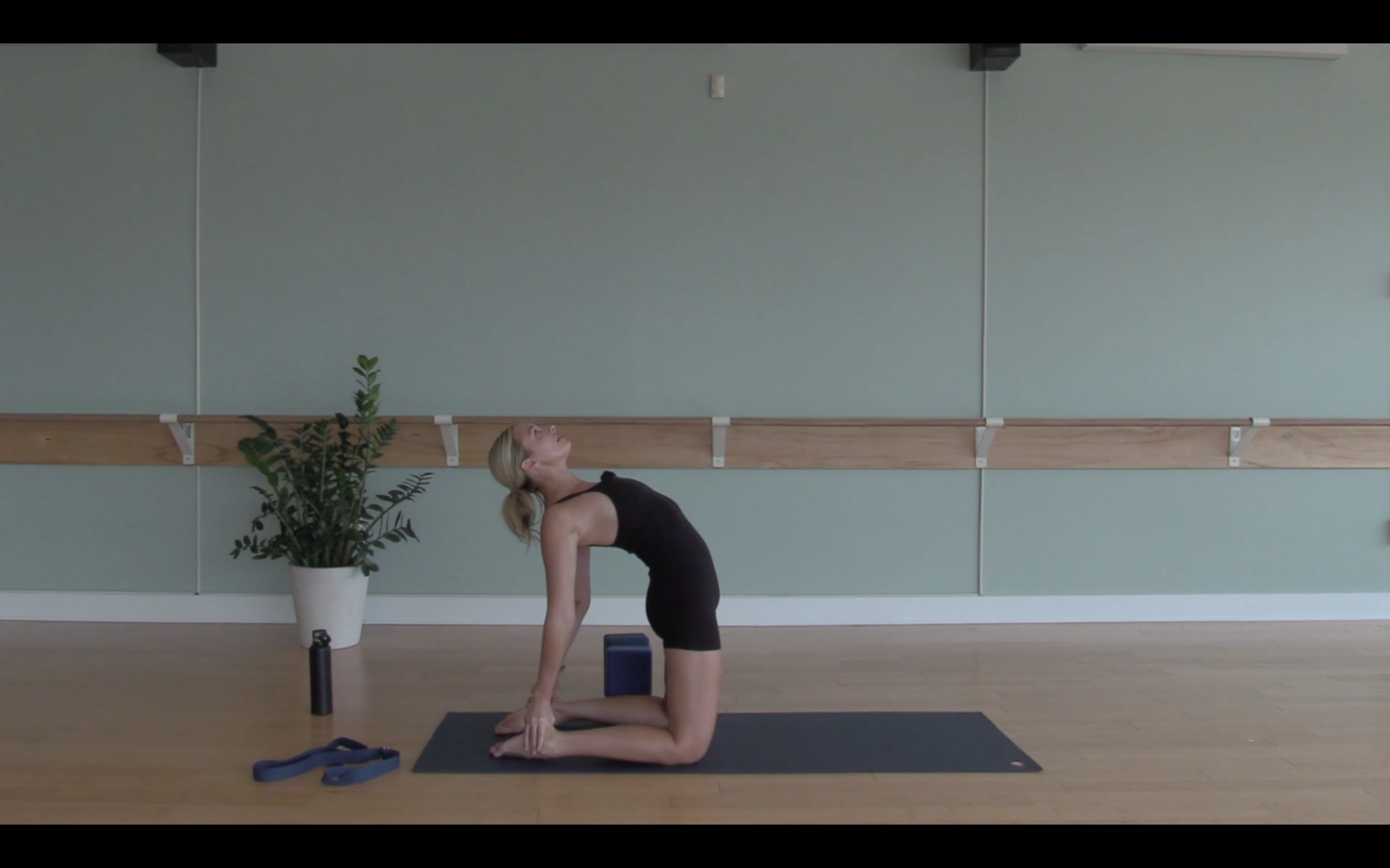 Flow into Camel Pose- Vinyasa Yoga w/ Andrea (Level 1/2)