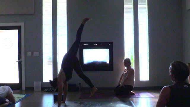 Handstand Play- Vinyasa Yoga w/ Yvonn...