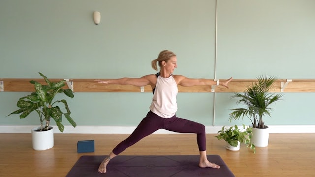 Core, Quads, & Glutes- Vinyasa Yoga w/ Cheryl (Level 2)