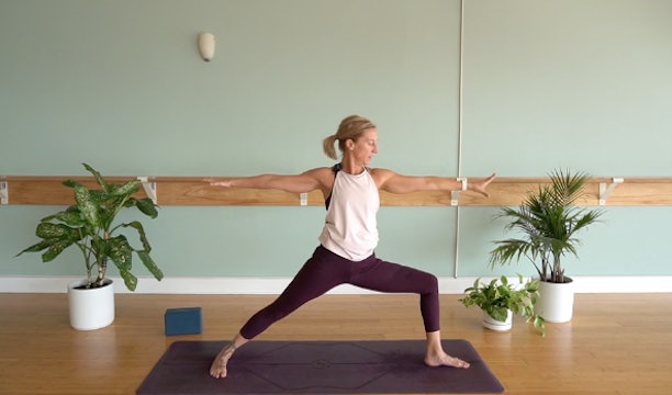 Core, Quads, & Glutes- Vinyasa Yoga w/ Cheryl (Level 2)