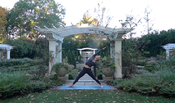 Yoga in the Garden- Vinyasa Yoga in the Formal Garden w/ Megan Z. (Level 2)