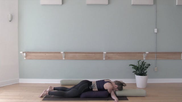 Shoulder Release- Restorative Yoga w/...