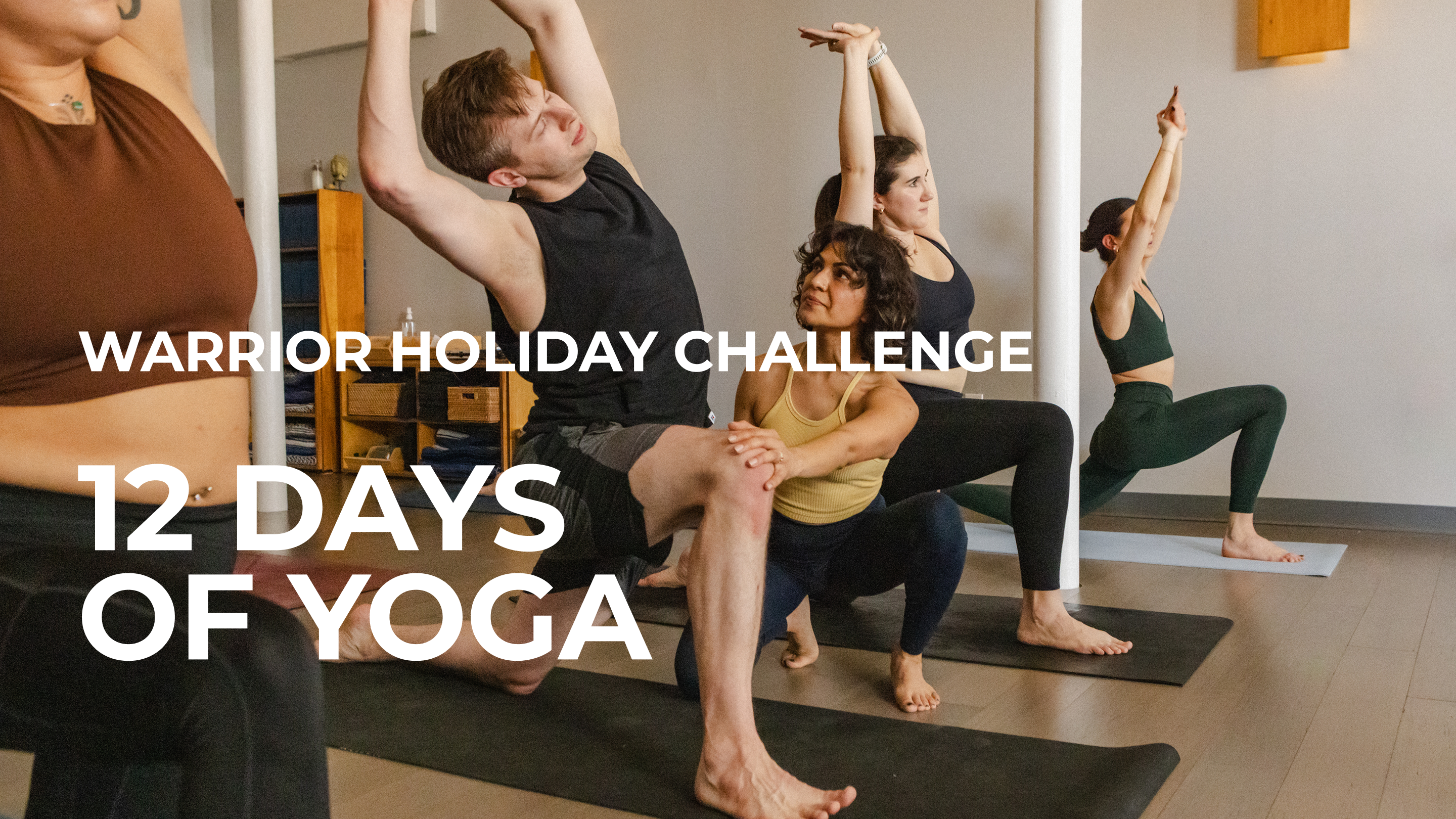 12 Days of Yoga- Warrior Holiday Challenge 2023