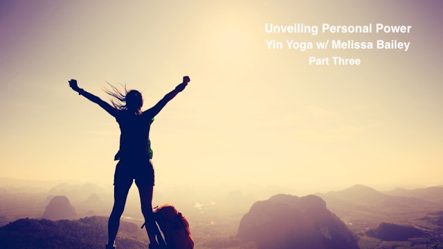 Renewal of Self- Yin Yoga w/ Melissa (Level 1)