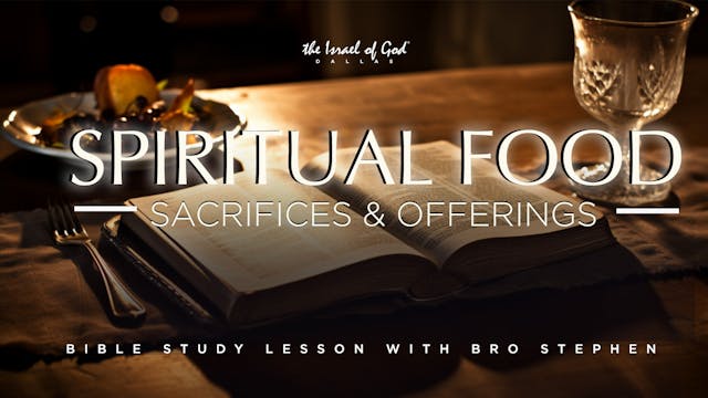 10282023 - IOG Dallas - Spiritual Foo...