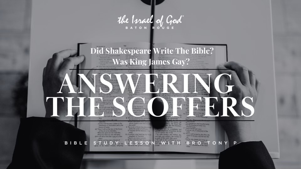 01272024 - IOG Baton Rouge - ANSWERING THE SCOFFERS