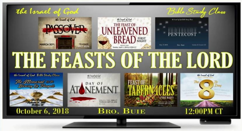 10062018 - The Feast of the Lord