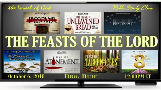 10062018 - The Feast of the Lord