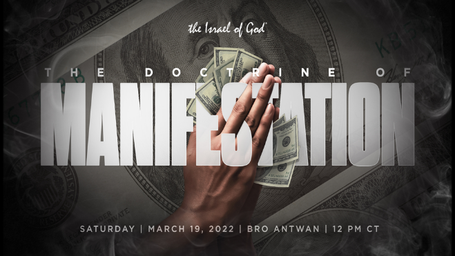 03192022 - Whatsoever Ye Shall Ask In My Name: The Doctrine of Manifestation