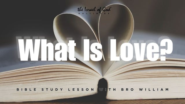 12282025 - IOG Baltimore - What Is Love?