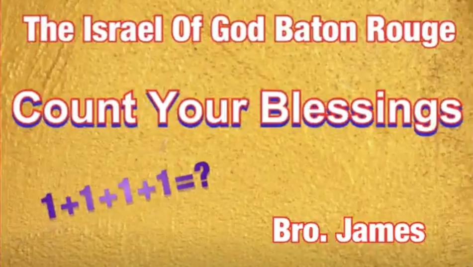 12142019 - IOG Baton Rouge - Count Your Blessings