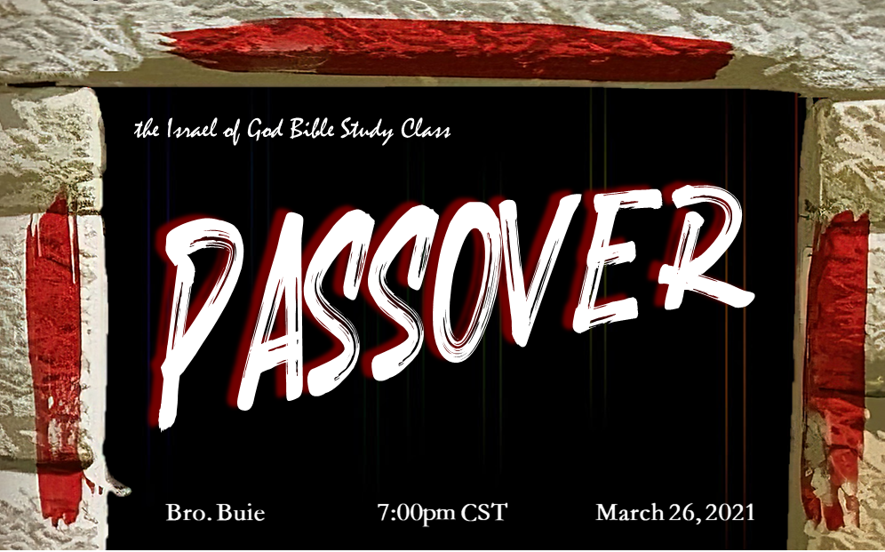 03262021 - PASSOVER
