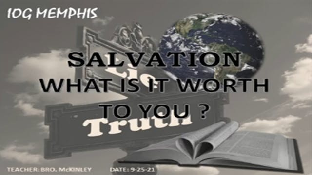 09252021 - IOG Memphis - Salvation: W...