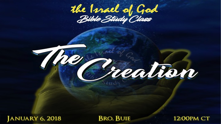 01062018 - The Creation