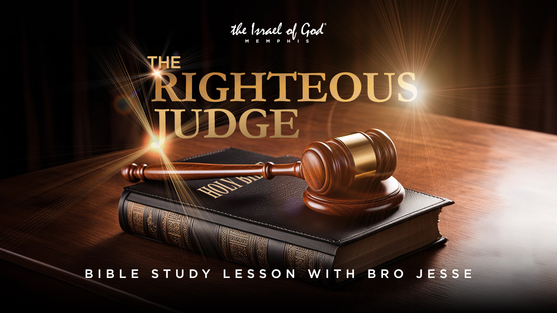 08312024 - IOG Memphis - The Righteous Judge