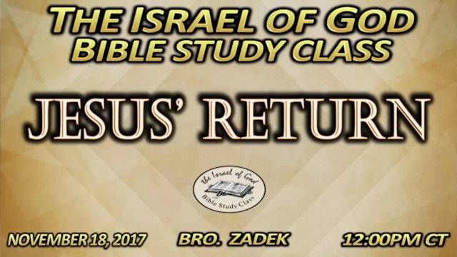 111817 - Jesus' Return